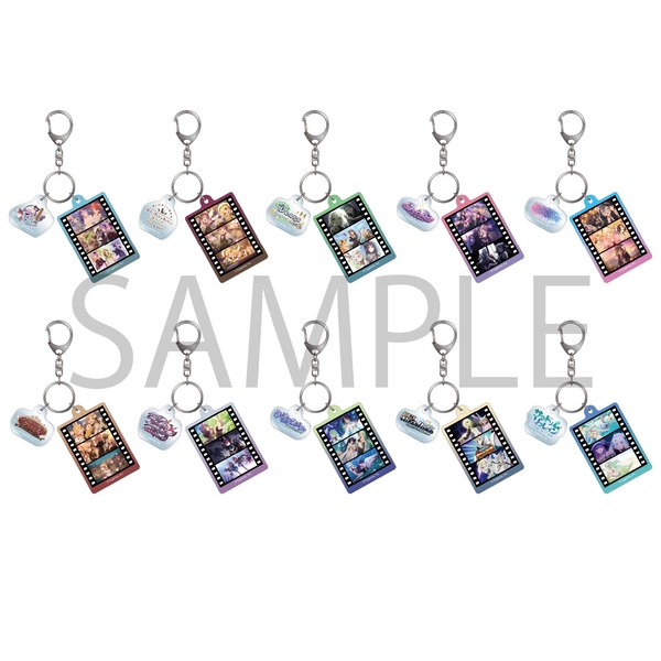 プリンセスコネクト！Re:Dive フィルム風アクリルキーホルダーコレクション 10個入BOX