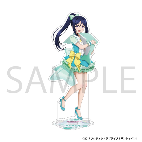ラブライブ！サンシャイン!! アクリルスタンド／松浦 果南 ぷかぷかAqoursフェア ver.