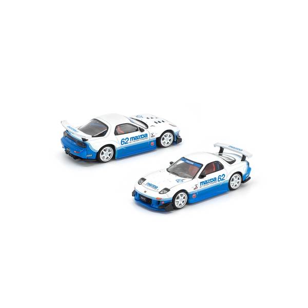 2月予約】POP RACE x Enigma 1/64 マツダ RX-7 FD3S ブルー