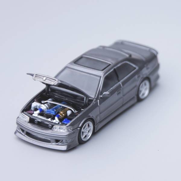 1/64 TLVN カスタム フルメタルエアロ チェイサー JZX100　精密 1/64 TLVN カスタム フルメタルエアロ チェイサー JZX100 精密 1