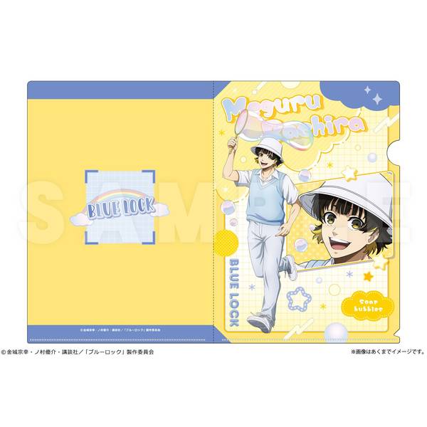 【4月予約】TVアニメ『ブルーロック』 A4クリアファイル Ver Soap bubbles 04 蜂楽 廻 キャラグッズ 4562480367494