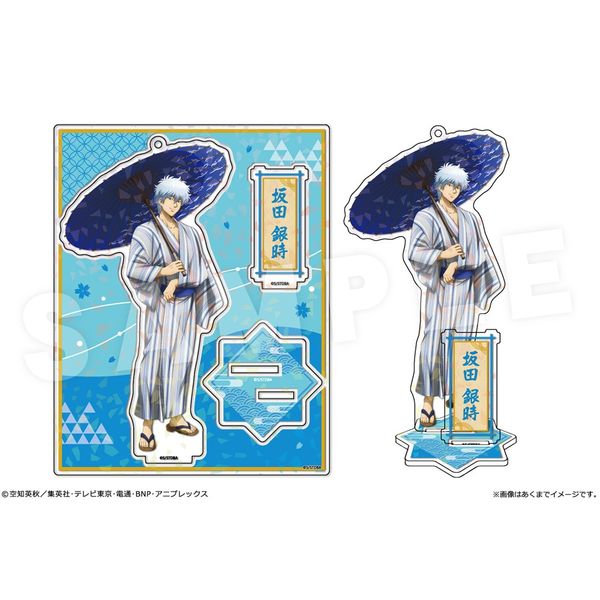 【4月予約】銀魂 ホログラムアクリルフィギュア Ver. 雪月風花 01 坂田銀時 キャラグッズ 4562480378452