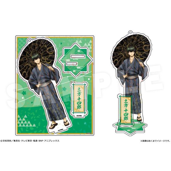 【4月予約】銀魂 ホログラムアクリルフィギュア Ver. 雪月風花 03 土方十四郎 キャラグッズ 4562480378476