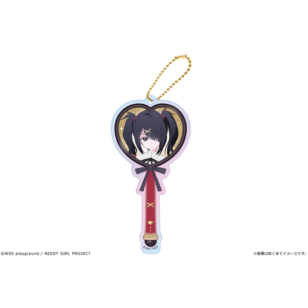 アニメ「NEEDY GIRL OVERDOSE」 オーロラアクリルステッキキーホルダー 02 あめちゃん
