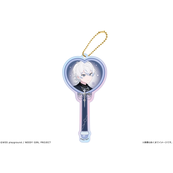 アニメ「NEEDY GIRL OVERDOSE」 オーロラアクリルステッキキーホルダー 06 禰??智禍さま