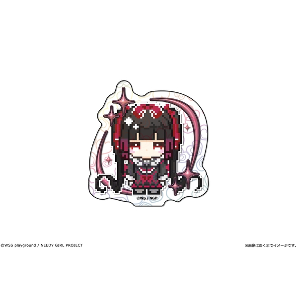 アニメ「NEEDY GIRL OVERDOSE」 kawabit ホログラムステッカー 05 獄薔薇美血華