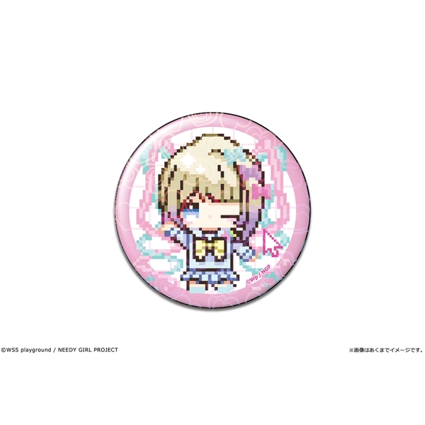 アニメ「NEEDY GIRL OVERDOSE」 kawabit ホログラム缶バッジ 01 超てんちゃん