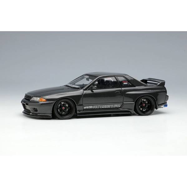 アイドロン コレクション 1/43 ガレージアクティブ フルドライカーボン-R ニッサン R32 GT-R 2021 SEMA ビジブルカーボン 完成品ミニカー EM691