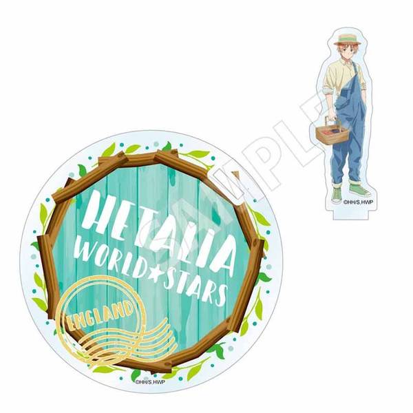 ヘタリア　英　収穫祭 アニメ「ヘタリア World☆Stars」 収穫祭 アクリルスタンドコースター