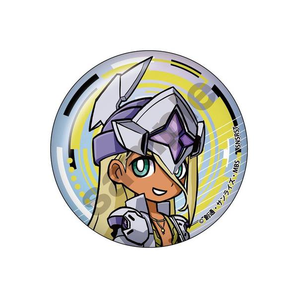 【4月予約】機動戦士ガンダム 水星の魔女 メカぐるみ 缶バッジ シャディク・ゼネリ キャラグッズ 4570111222029