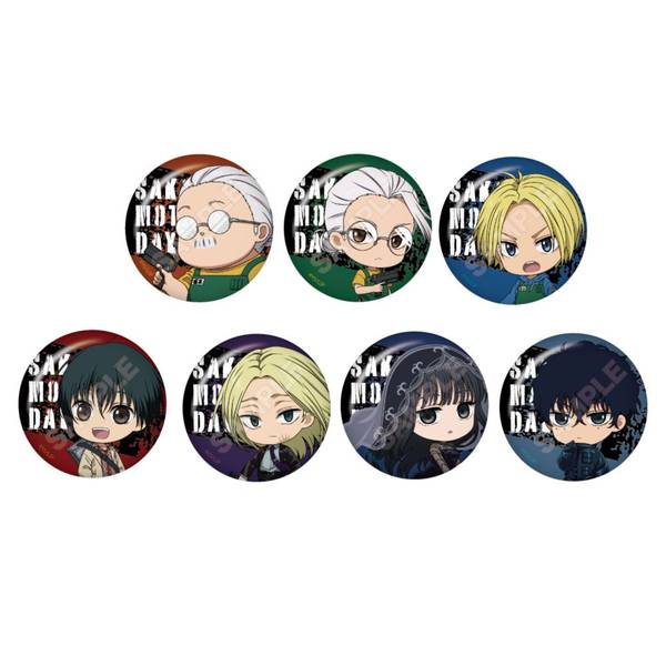 SAKAMOTO DAYS みにスタ Breeze 缶バッジ 7個入BOX