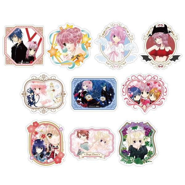 しゅごキャラ！ トレーディング ホログラムクリアステッカー 10個入BOX