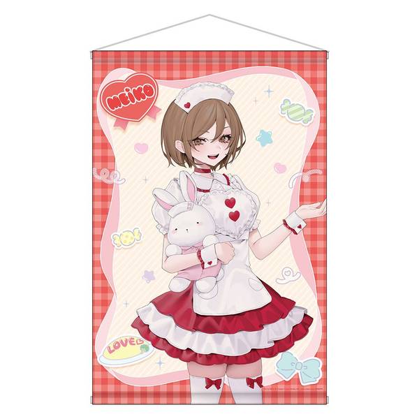 【2月予約】初音ミク 秋葉原フェスティバル2025 B2タペストリー コンセプトカフェver. / MEIKO キャラグッズ 4570140139282