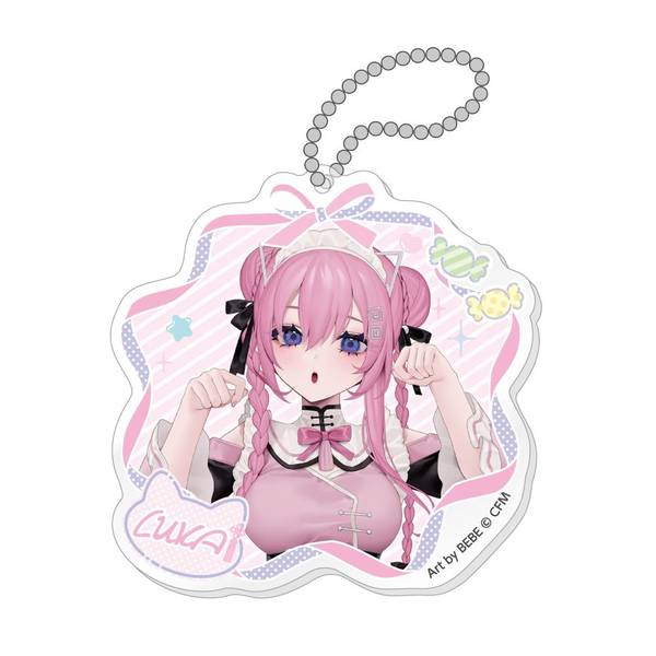 【2月予約】初音ミク 秋葉原フェスティバル2025 アクリルキーホルダー コンセプトカフェver. / 巡音ルカ キャラグッズ 4570140139336