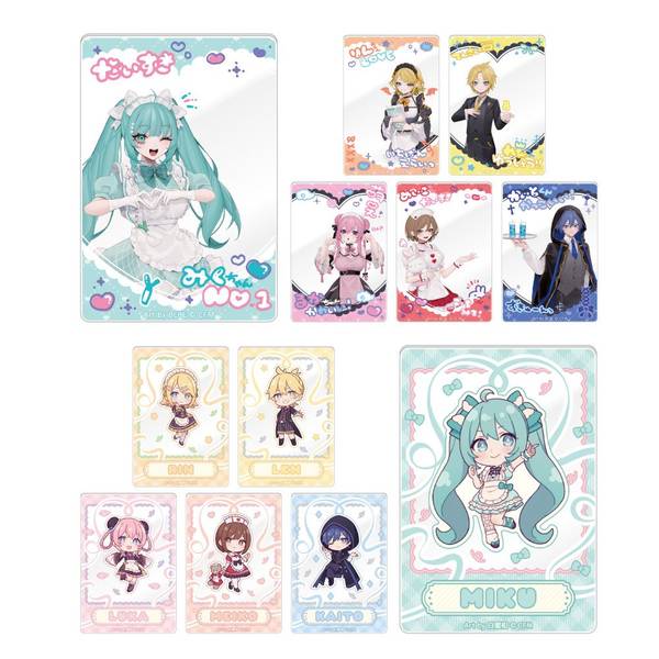 【2月予約】初音ミク 秋葉原フェスティバル2025 トレーディングアクリルカード コンセプトカフェver. 12個入BOX キャラグッズ 4570140139374