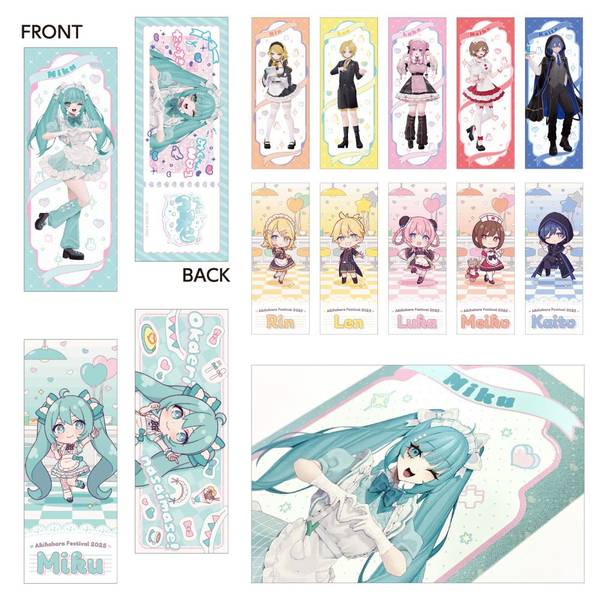 【2月予約】初音ミク 秋葉原フェスティバル2025 トレーディングレーザーチケット コンセプトカフェver. 12個入BOX キャラグッズ 4570140139411
