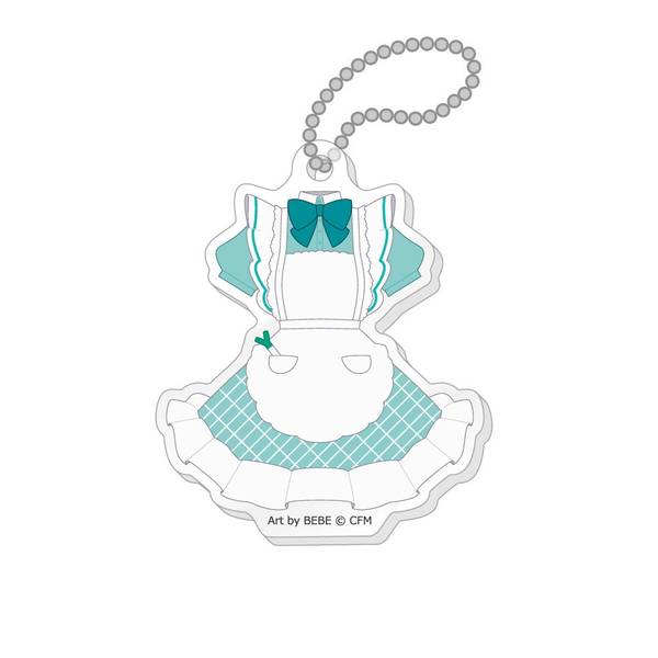 【2月予約】初音ミク 秋葉原フェスティバル2025 衣装風アクリルキーホルダー コンセプトカフェver. / 初音ミク キャラグッズ 4570140139442