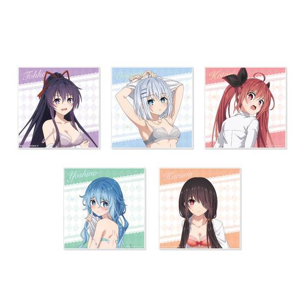 【4月予約】アニメ「デート・ア・ライブV」 トレーディングアクリルコースター 5個入BOX キャラグッズ 4570140141414