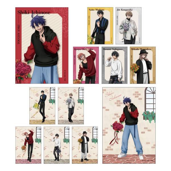 【4月予約】桃源暗鬼 トレーディングブロマイド(2枚入り) キャラグッズ 4570140142848
