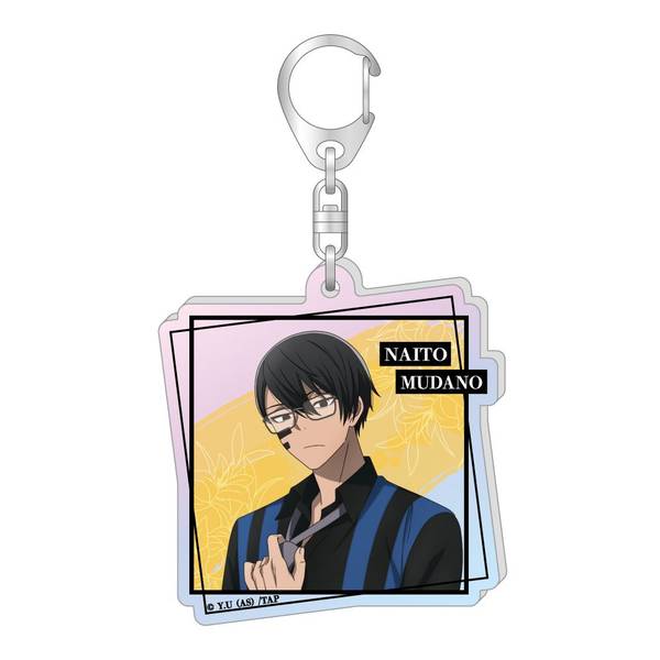 【4月予約】桃源暗鬼 オーロラアクリルキーホルダー 無陀野 無人 キャラグッズ 4570140142862