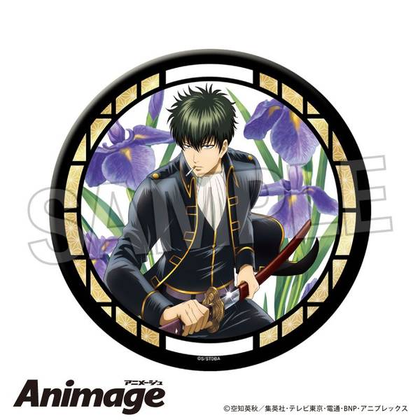【5月予約】銀魂 ギラギラ缶バッジ 大 6 キャラグッズ 4570155244810
