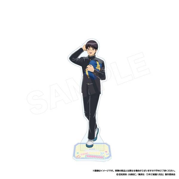 銀魂　志村新八　グッズセット　缶バッジ　アクリルスタンド　キーホルダー 3年Z組銀八先生 アクリルスタンド(プレゼント)志村 新八