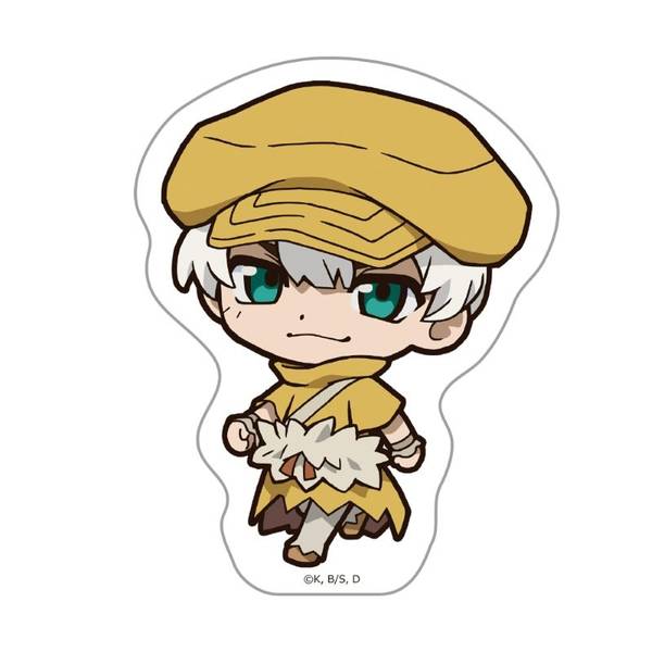 【10月予約】Ｄｒ．ＳＴＯＮＥ ついてっくダイカットステッカー 西園寺羽京 キャラグッズ 4570180126945