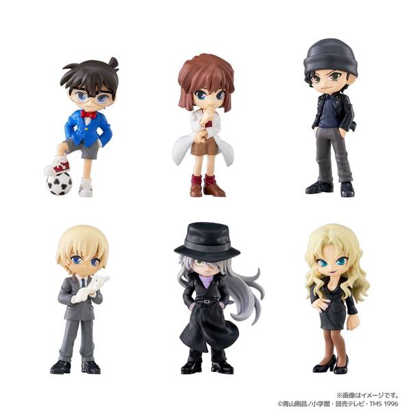 名探偵コナン フィギュア 8点セット 名探偵コナン petadoll (8個セット) (キャラクターグッズ