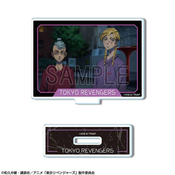 【4月予約】TVアニメ『東京リベンジャーズ』 ミニアクリルスタンド Ver.2 デザイン37(灰谷蘭&灰谷竜胆) キャラグッズ AMAN-T002-m37