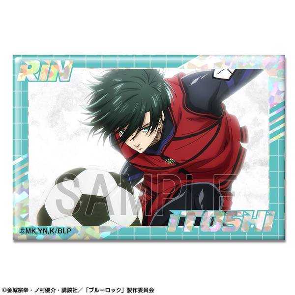 【4月予約】劇場版 ブルーロック -EPISODE 凪- ホログラム缶バッジ デザイン32(糸師 凛/A) キャラグッズ HBAN-B004-m32