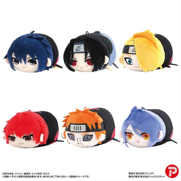 【8月予約】NARUTO-ナルト-疾風伝 ぽてコロマスコット2 6個入BOX キャラグッズ NT-26
