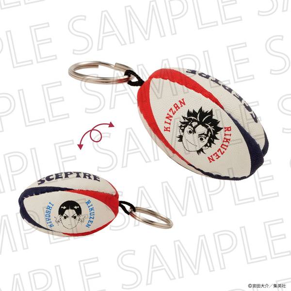 【12月予約】最強の詩 SCEPTRE×最強の詩 コラボラグビーボールキーホルダー キャラグッズ 4571619977244