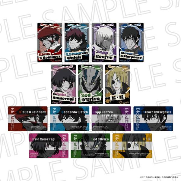 【4月予約】TVアニメ『血界戦線』 トレーディングクリアカード(アクセントカラー) 7個入BOX キャラグッズ 4571619981708