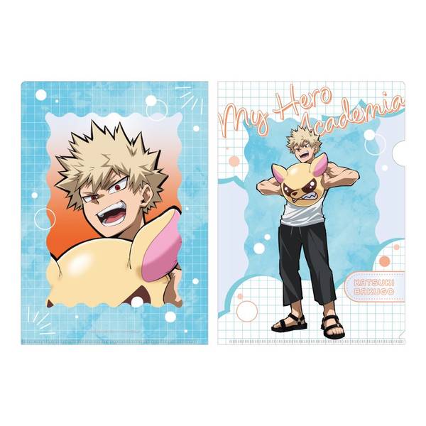 アニマル 特典 爆豪 僕のヒーローアカデミア クリアファイル アニマルビーチボール