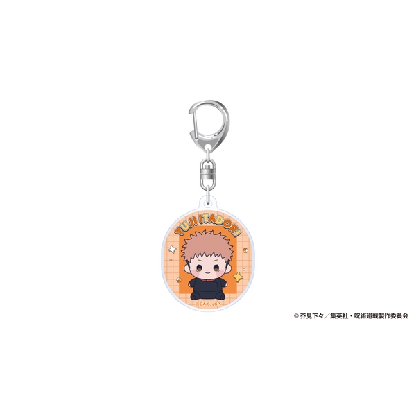 呪術廻戦 アニメ『呪術廻戦』5周年 もっちび アクリルキーホルダー 虎杖悠仁