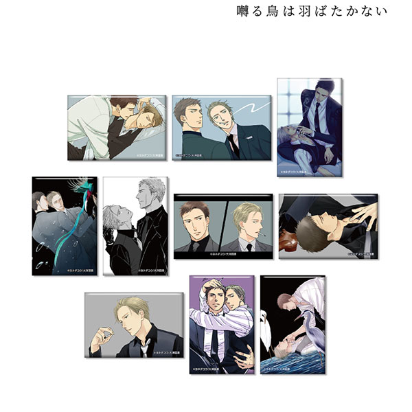 囀る鳥は羽ばたかないトレーディングスクエア缶バッジ vol.4 10個入BOX キャラグッズ 4571622684801 【在庫品】