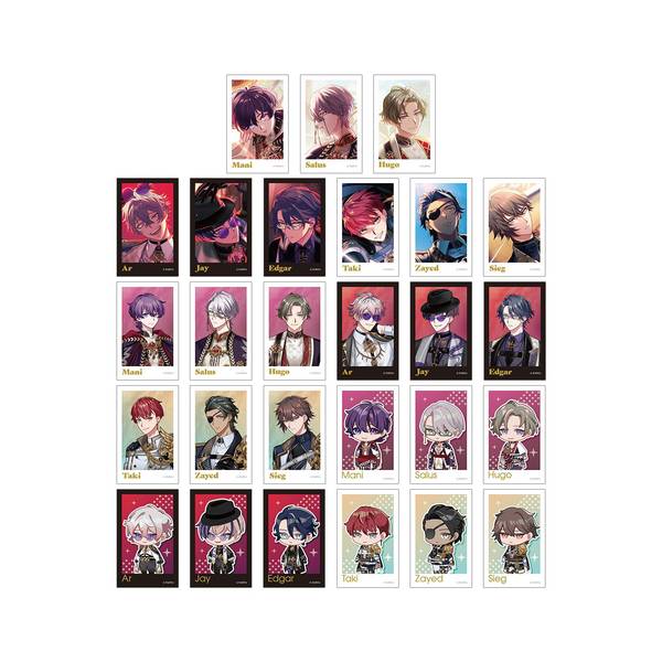 【6月予約】廻らぬ星のステラリウムトレーディングインスタントカメラ風イラストカード vol.2 ver.B 27個入BOX キャラグッズ 4571622827642