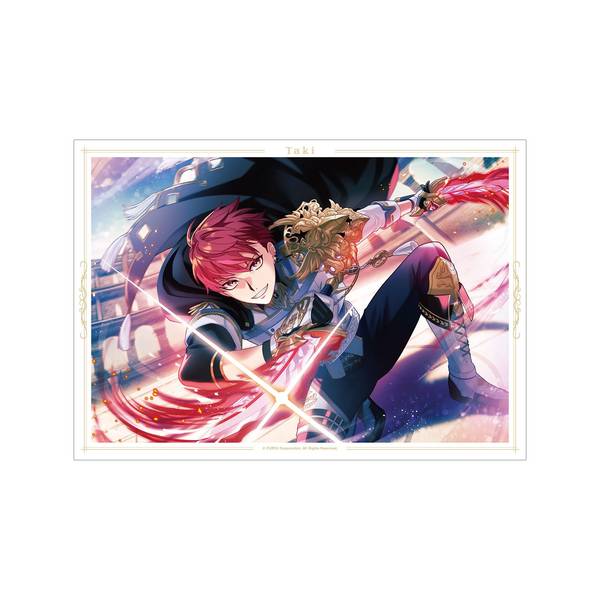 【6月予約】廻らぬ星のステラリウムタキ 『フィクステラの双剣』 A3マット加工ポスター キャラグッズ 4571622827796