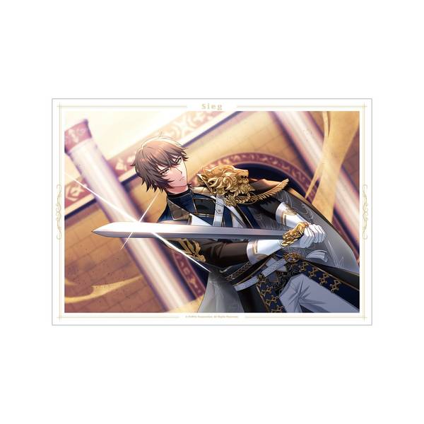 【6月予約】廻らぬ星のステラリウムジーク 『フィクステラの双剣』 A3マット加工ポスター キャラグッズ 4571622827819