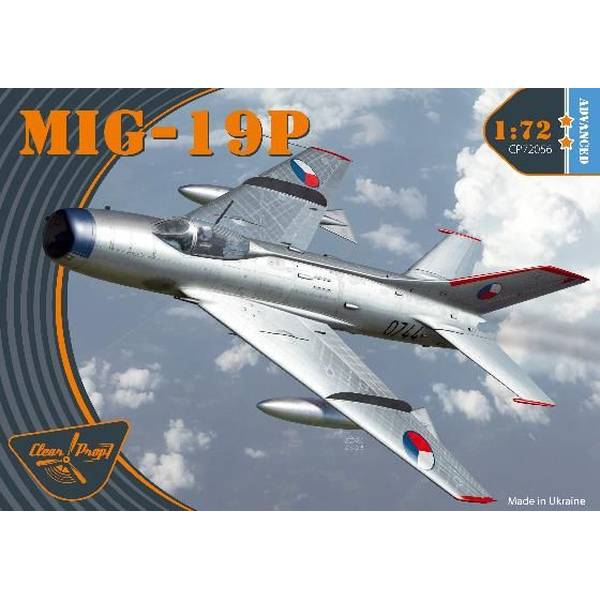 クリアープロップ！ 1/72 MiG-19P 全天候超音速戦闘機 スケールモデル