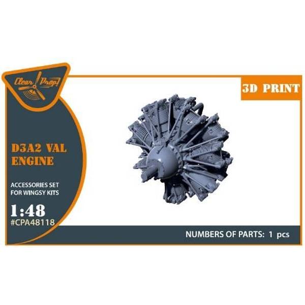 3月予約】クリアープロップ！ 1/48 九九艦爆二二型 エンジン (ウィング