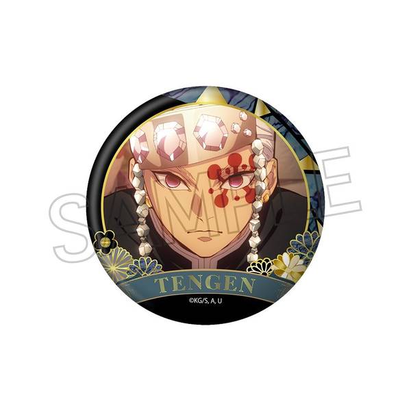 【7月予約】鬼滅の刃 螺鈿風シリーズ 缶バッジ Vol.4 宇髄天元 キャラグッズ 4571653541388