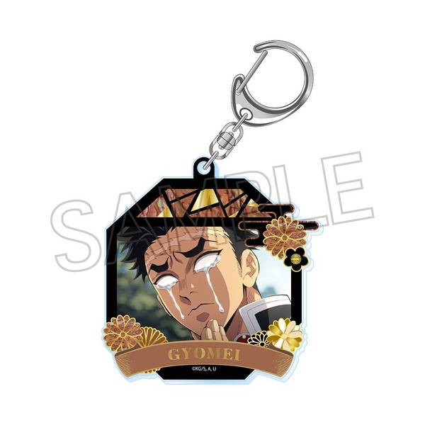 【7月予約】鬼滅の刃 螺鈿風シリーズ アクリルキーホルダー Vol.4 悲鳴嶼行冥 キャラグッズ 4571653541586