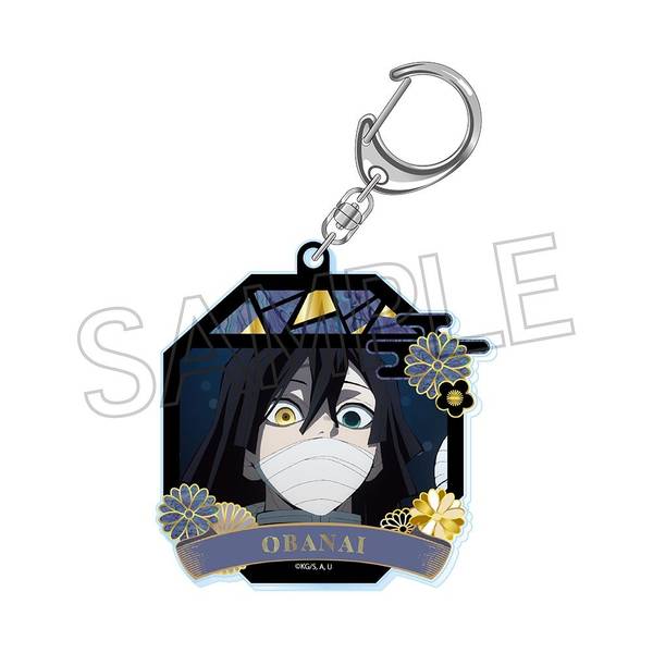 【7月予約】鬼滅の刃 螺鈿風シリーズ アクリルキーホルダー Vol.4 伊黒小芭内 キャラグッズ 4571653541593