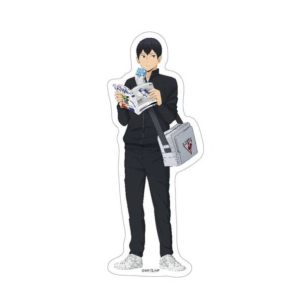 【2月予約】ハイキュー!! 描き下ろしダイカットステッカー 影山飛雄 坂ノ下商店 キャラグッズ 4571691873182