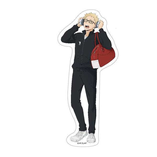 【2月予約】ハイキュー!! 描き下ろしダイカットステッカー 月島蛍 坂ノ下商店 キャラグッズ 4571691873199