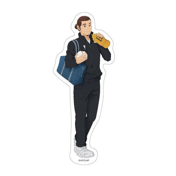 【2月予約】ハイキュー!! 描き下ろしダイカットステッカー 東峰旭 坂ノ下商店 キャラグッズ 4571691873243