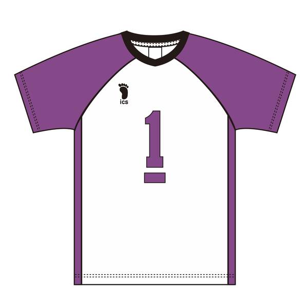 【12月予約】ハイキュー!! ユニフォーム 白鳥沢学園高校 牛島若利 M キャラグッズ 4571691874509