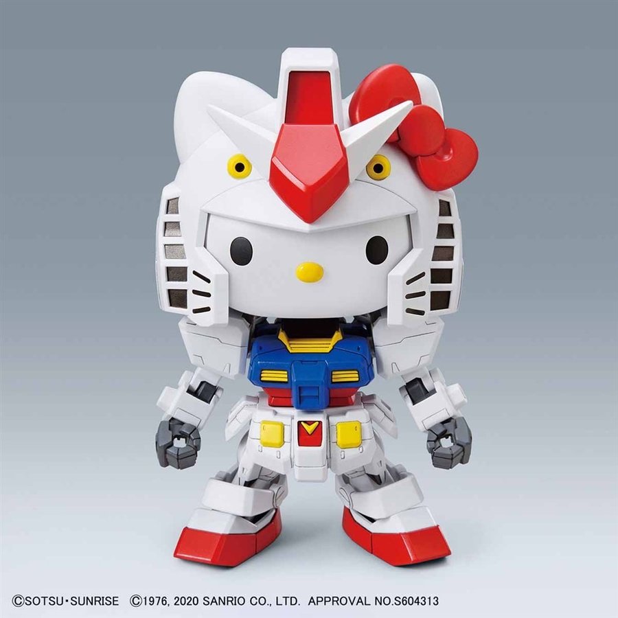 バンダイ ハローキティ/RX-78-2 ガンダム[SD EX-STANDARD] 「ハローキティ/機動戦士ガンダム」より ガンプラ 5058924