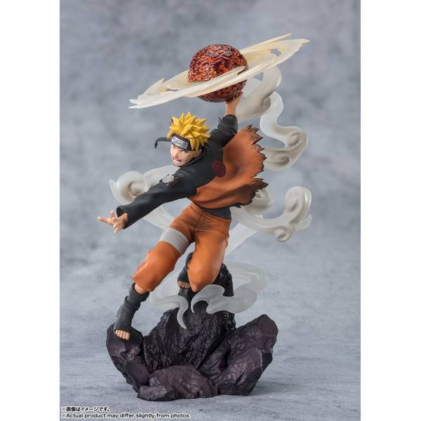 バンダイ フィギュアーツZERO ［超激戦］うずまきナルト-仙法・熔遁螺旋手裏剣- 「NARUTO-ナルト- 疾風伝」より フィギュア 4573102660558